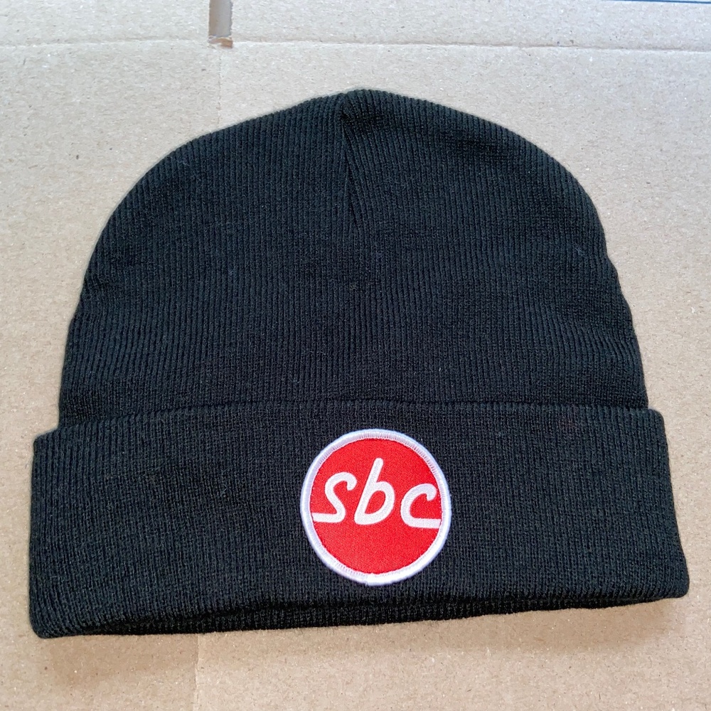 Chaos SBC Patch Beanie Hat Cuff Skull Watch Cap Winter Skiing Snowboard Canada !
